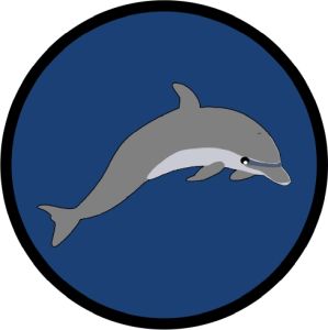 Aufnäher Sippenabzeichen Delphin 1-10