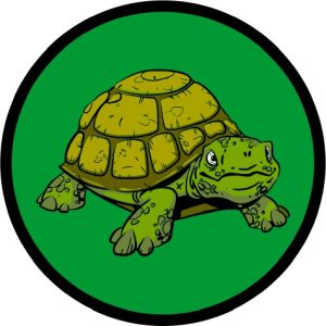 Aufnäher Sippenabzeichen Schildkröte 31-50