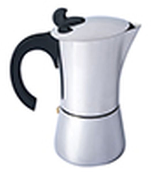 Espresso Maker Edelstahl - 6 Tassen