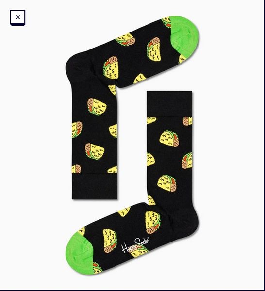 HAPPY SOCKS Taco To Go Sock