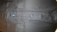Schlupfhemd marineblau, langarm o. Schulterklappen