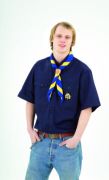 E. Bundeshemd, dunkelblau, kurzarm-Gr.XXL