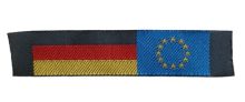 Deutschlandband mit Europazeichen rechts